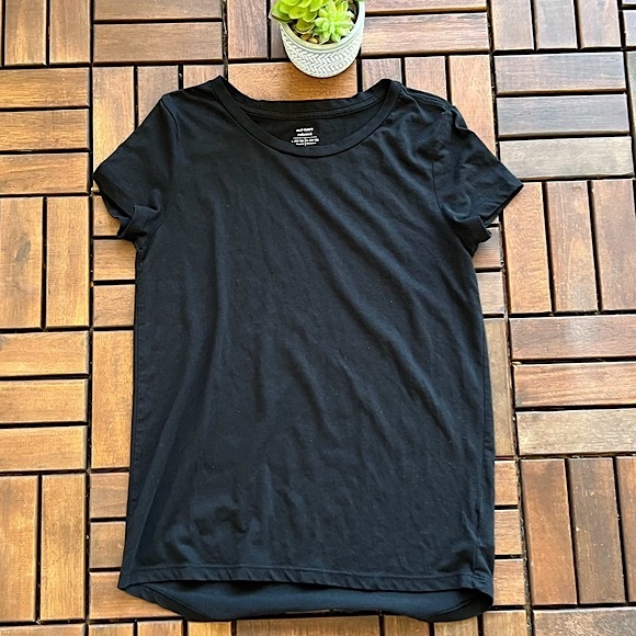 ✨EUC✨2 Old Navy Girls Black Tops - Size L (10 - 12) - Picture 3 of 5